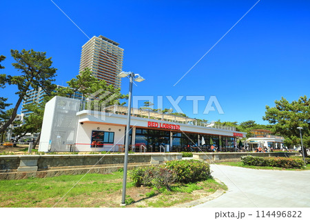 【兵庫県】快晴の神戸須磨シーパラダイスパーク（須磨海浜公園） 114496822