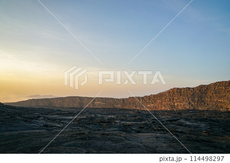 エルタアレ火山の風景 エルタアレ火山の風景 114498297