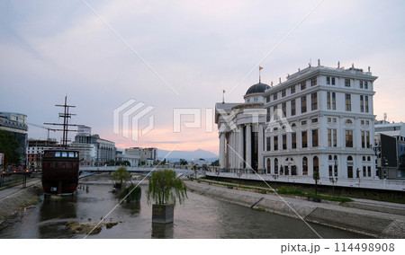 Various sights of Albania tourist places travel photos. High quality  114498908