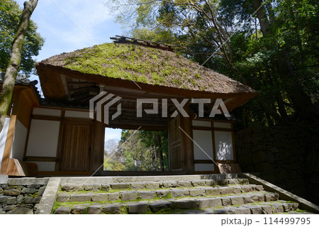 法然院　山門　京都市左京区鹿ヶ谷 114499795