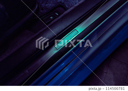 Close Up of Car Door Handle Close Up of Car Door Handle 114500781