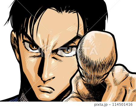 ビジネスマンズームアップ 114501416