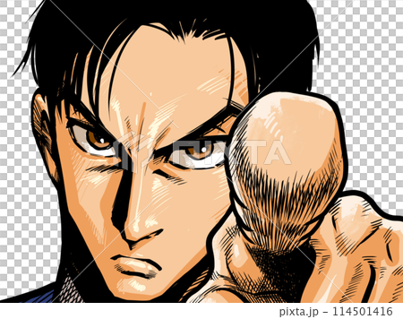 ビジネスマンズームアップ 114501416