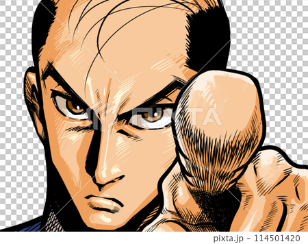 Businessman zoom up 114501420