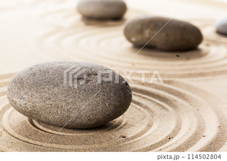 zen garden meditation stone background zen garden meditation stone background 114502804