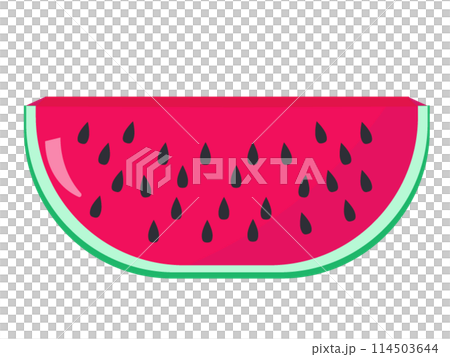 西瓜。向量圖 114503644