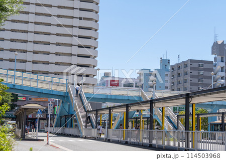 駅前風景 磯子駅 駅前風景 磯子駅 114503968