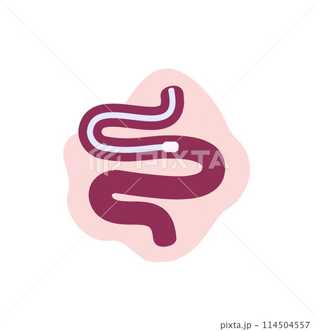 endoscopy procedure icon in hand drawn style 114504557