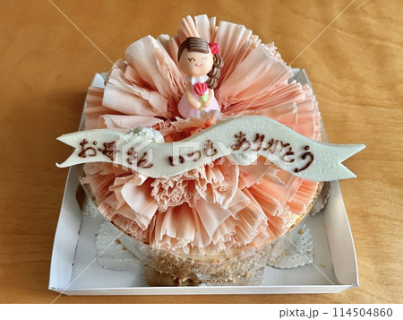 母の日お祝いケーキ 母の日お祝いケーキ 114504860