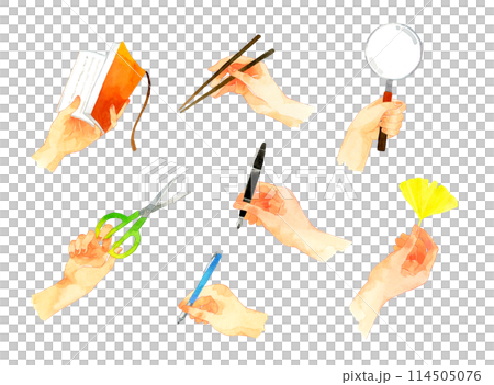 一套手持工具、書寫用具等。 114505076