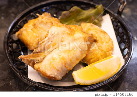 美味しいフグの唐揚 美味しいフグの唐揚 114505166