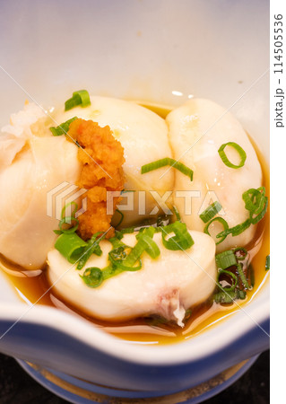 美味しいトラフグ白子ポン酢 美味しいトラフグ白子ポン酢 114505536