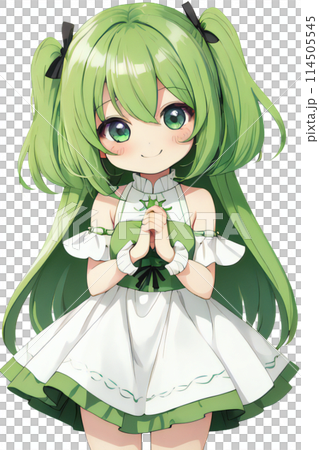 A girl like a green fairy 114505545