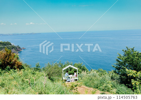 《静岡県》　熱海のACAO FOREST　SNS映えスポット　フレームハウス 114505763