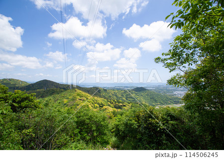 座談山から眺める神石山と船形山 座談山から眺める神石山と船形山 114506245
