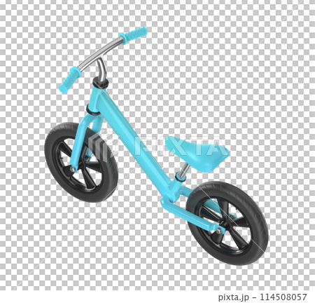 Blue children's balance bike 114508057