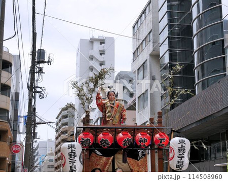 下谷神社大祭の山車 (東京都台東区) 下谷神社大祭の山車 (東京都台東区) 114508960