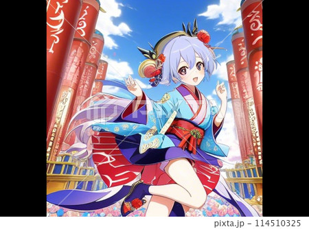 チャイナ和装ロリ美少女 114510325