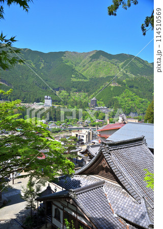 《岐阜県》下呂温泉の温泉街 《岐阜県》下呂温泉の温泉街 114510569