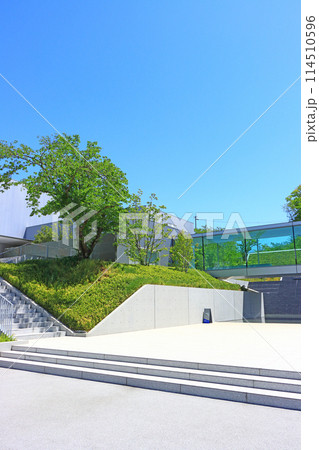 長野県長野市、長野県立美術館の風景 長野県長野市、長野県立美術館の風景 114510596