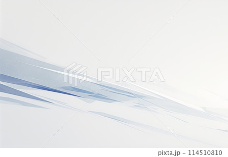 灰色の抽象波形背景イメージ　AI生成画像 114510810
