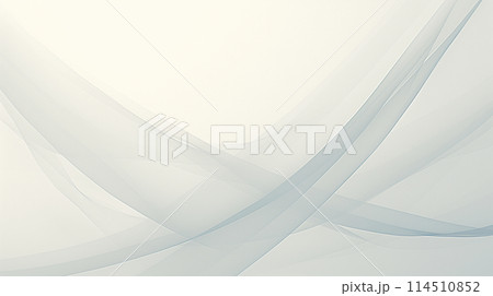 灰色の流線型模様の抽象波形背景イメージ 114510852