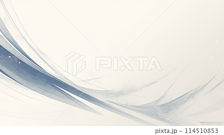灰色の流線型模様の抽象波形背景イメージ 114510853