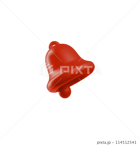 Danger alarm signal red bell vector 3d icon, render ringing handbell danger attention, emergency notifications alert Danger alarm signal red bell vector 3d icon, render ringing handbell danger attention, emergency notifications alert 114512541