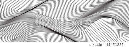 wavy horizontal pattern for background. Vector illustration wavy horizontal pattern for background. Vector illustration 114512854