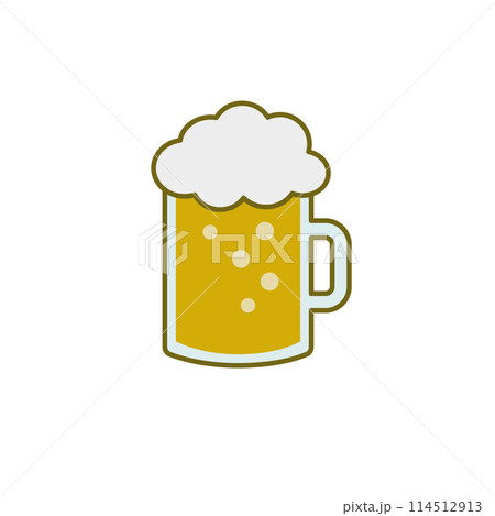 ビールのベクターイラスト 114512913