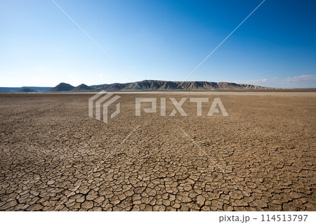 Mangystau desertic landscape, Kazakhstan desolate panorama Mangystau desertic landscape, Kazakhstan desolate panorama 114513797