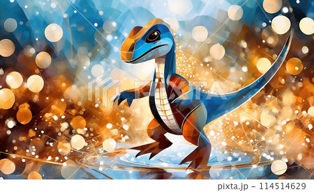 恐竜　AI画像 114514629