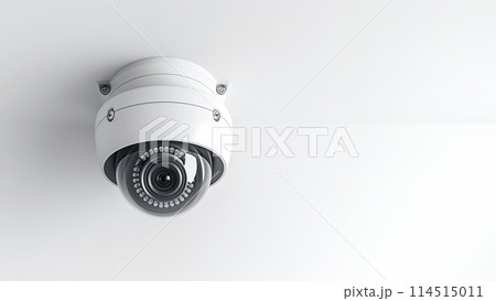 ドーム型の防犯カメラ 114515011