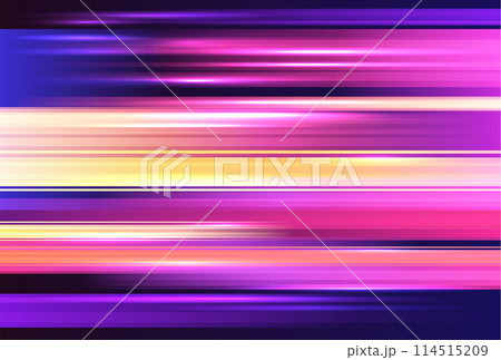 High speed light lines vector background,...のイラスト素材 [114515209] - PIXTA