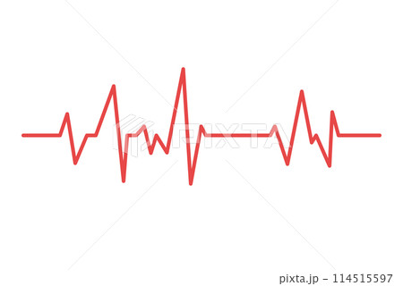Heart line. cardiogram health medical heartbeat pulse 114515597