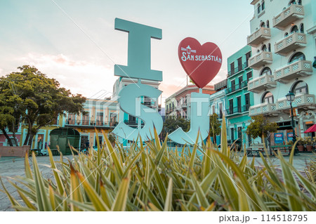 I love San Juan sign in Puerto Rico, old San Jan I love San Juan sign in Puerto Rico, old San Jan 114518795