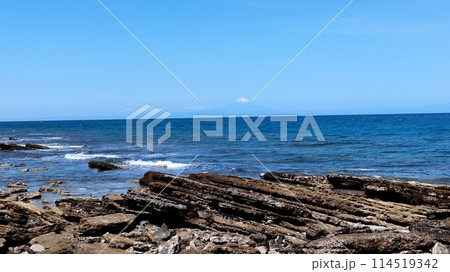 富士山と海 富士山と海 114519342