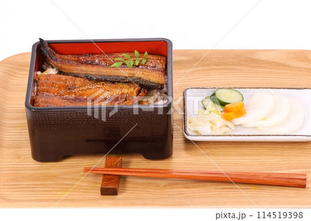 うな重 鰻の蒲焼 重箱入り スタミナ料理 うな重 鰻の蒲焼 重箱入り スタミナ料理 114519398