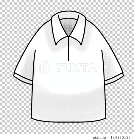 寬鬆簡約短袖polo衫模擬風格 寬鬆簡約短袖polo衫模擬風格 114520155