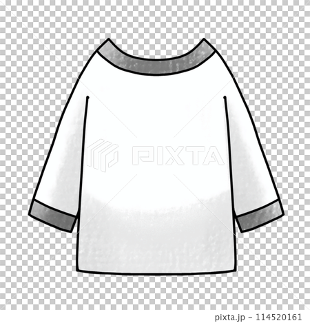 ゆるめシンプル七部丈シャツ2　アナログ風 114520161