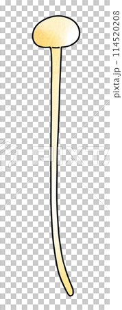 Loose and simple Enoki mushroom analog style 114520208