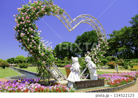 ばら園 愛をつなぐアーチ2 ばら園 愛をつなぐアーチ2 114522125