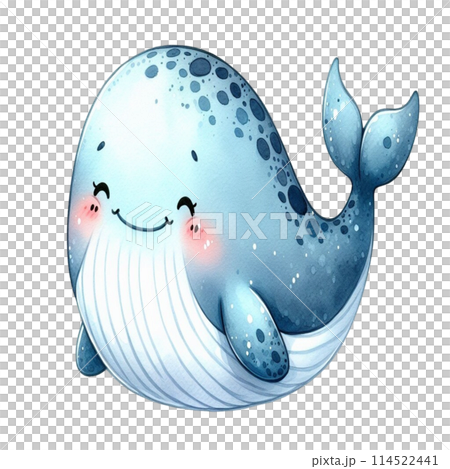 fish whale cute 114522441
