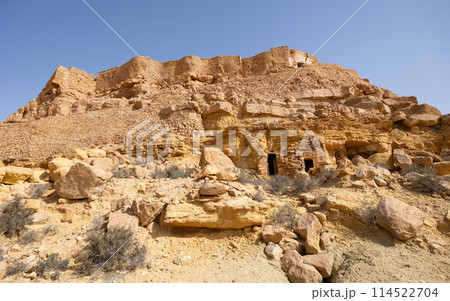 Old Berber settlement Ksar Beni Barka in Tunisia Old Berber settlement Ksar Beni Barka in Tunisia 114522704