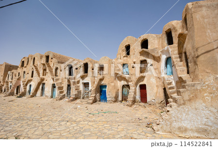 Berber Fortified granary Ksar of Medenine in Tunisia 114522841