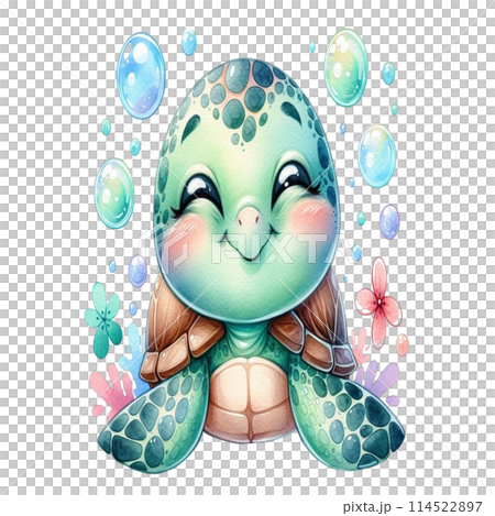 cute turtle  114522897