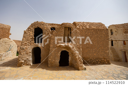 Ksar Hadada - a village in southeastern Tunisia 114522910