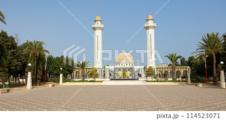 Mausoleum of Habib Bourgiba, first President of Republic of Tunisia. Monastir Mausoleum of Habib Bourgiba, first President of Republic of Tunisia. Monastir 114523071