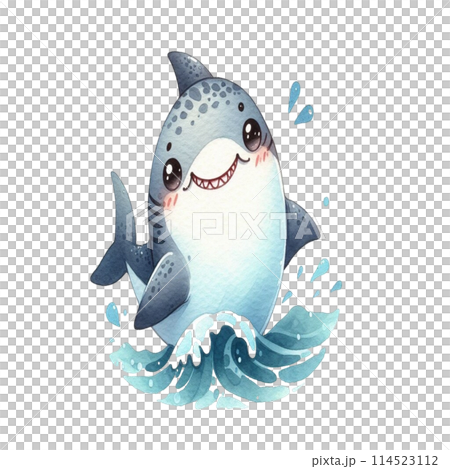 cute shark 114523112