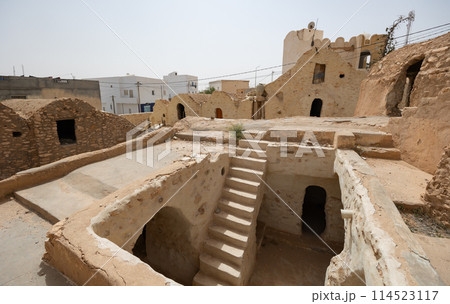 Ksar Hadada - a village in southeastern Tunisia 114523117